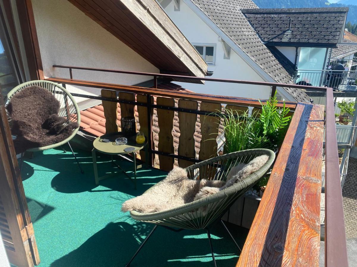 Dachwohnung In Der Mitte Von Laax-Dorf Экстерьер фото