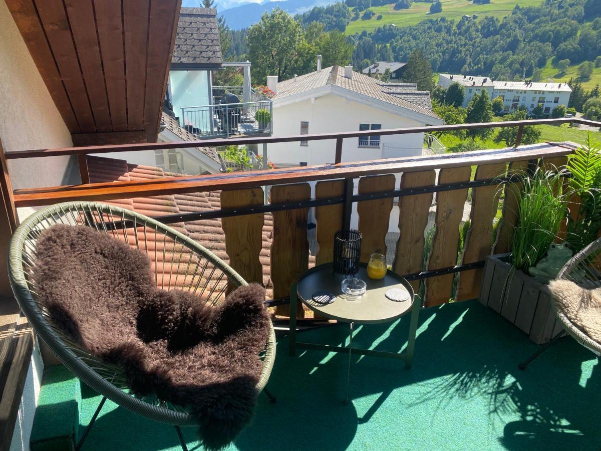 Dachwohnung In Der Mitte Von Laax-Dorf Экстерьер фото
